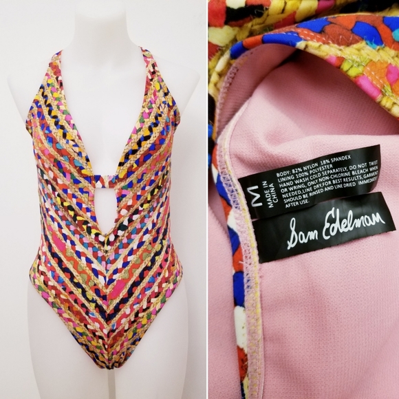 Sam Edelman Other - SAM EDELMAN Women's Plunge Swimsuit, M